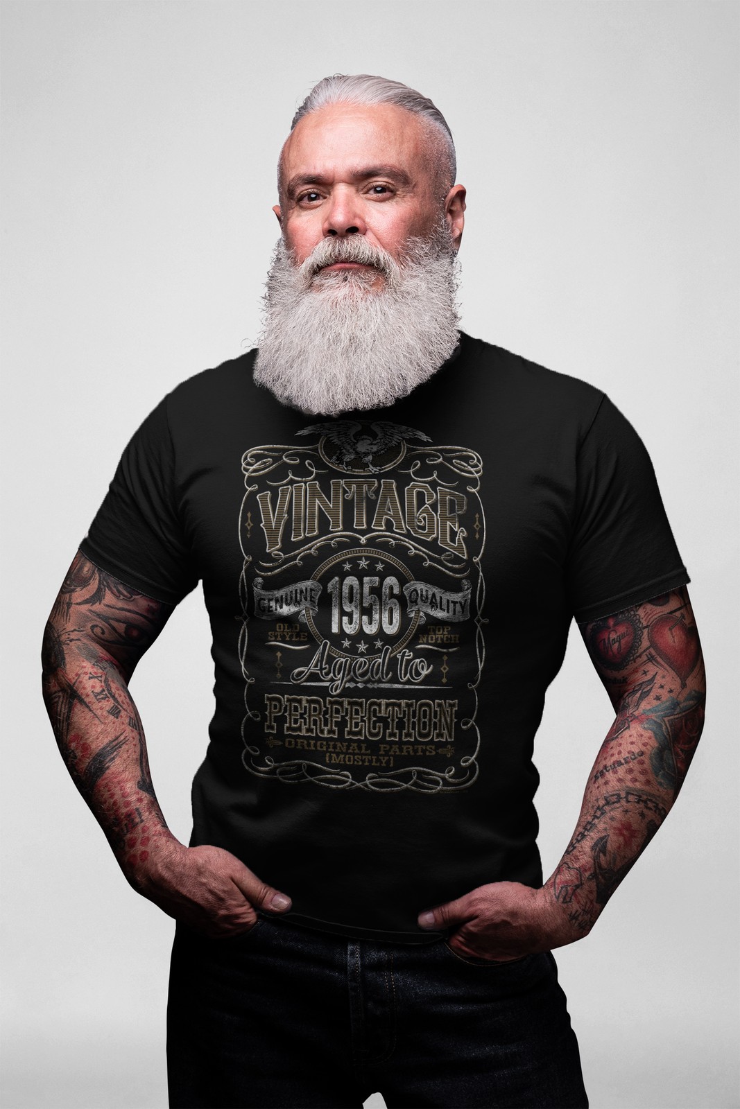 70th Birthday Gift Shirt For Men - Vintage 1956 Aged To Perfection gallery