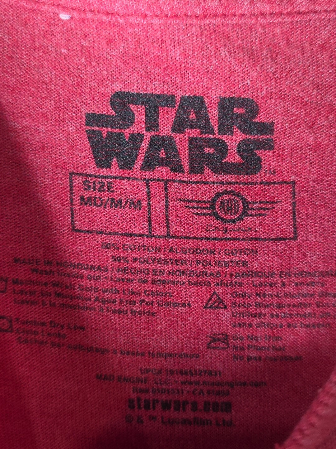 Star Wars Mens T-Shirt - Save the Death Star Bell Ringing Stormtrooper M gallery