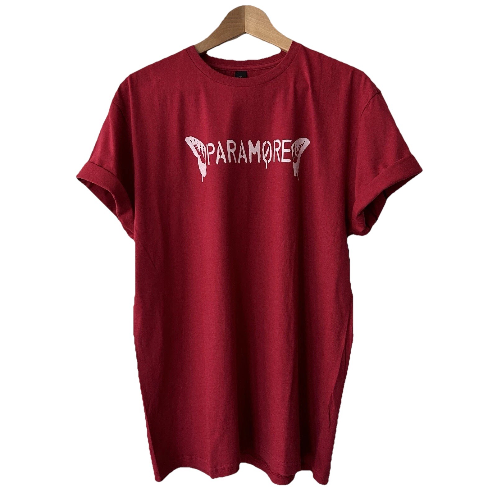 Paramore T-Shirt 100% Lightweight Ringspun Cotton NEW Black Mens Unisex Fit S-XL gallery