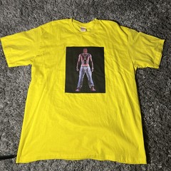 Supreme Tupac Hologram Tee Yellow Men’s XL SS20 Worn Once Graphic T Shirt