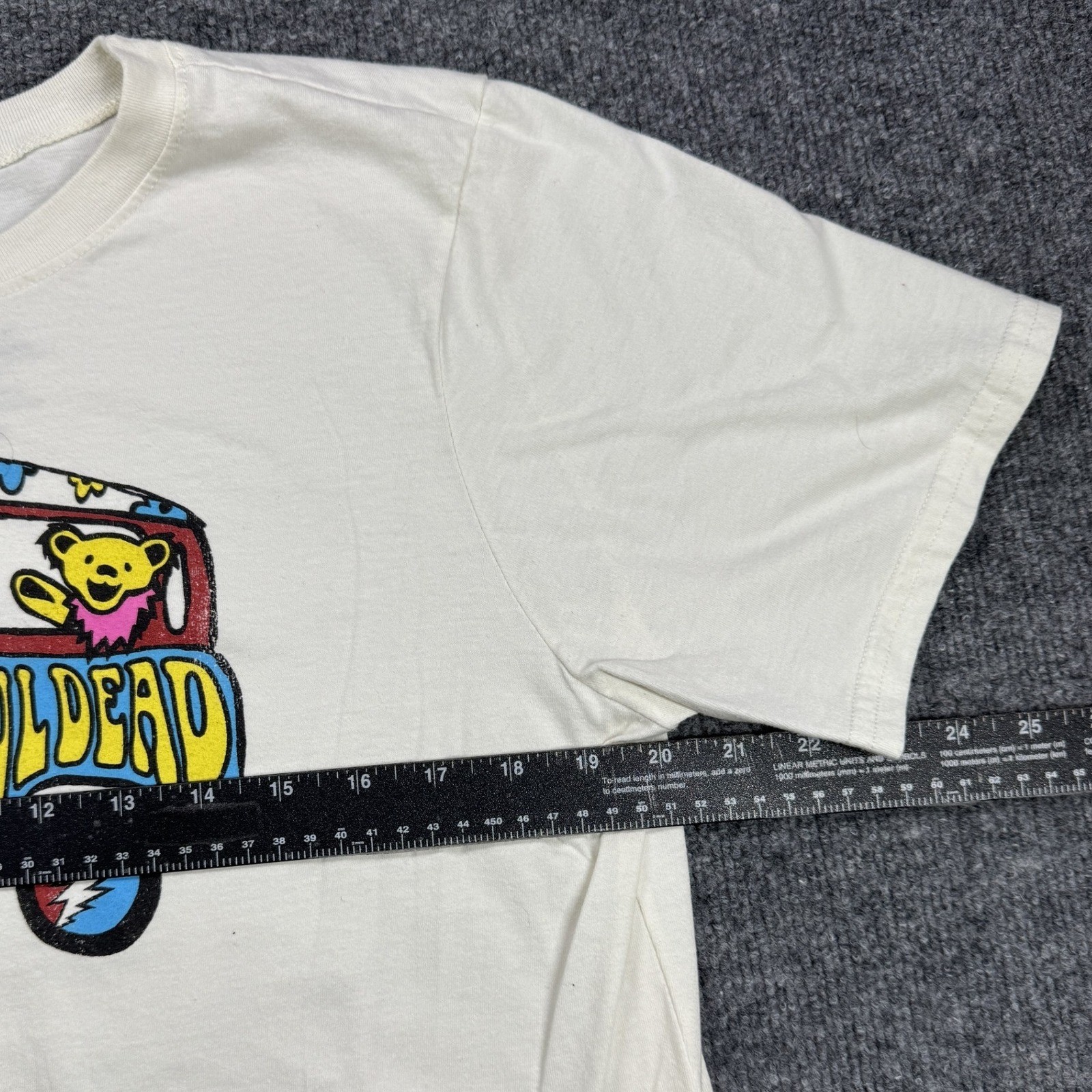 Grateful Dead Ripple Junction T Shirt Mens XL White Dancing Bears Bus gallery