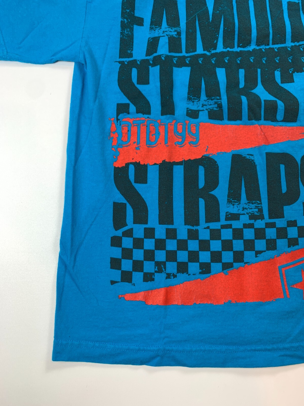 Vintage Famous Stars & Straps Graphic T Shirt Mens Medium Blue Y2K gallery
