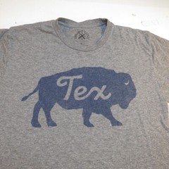 TUMBLEWEED TEXASTYLES TEXAS TEXAN TEE T SHIRT Mens S Gray
