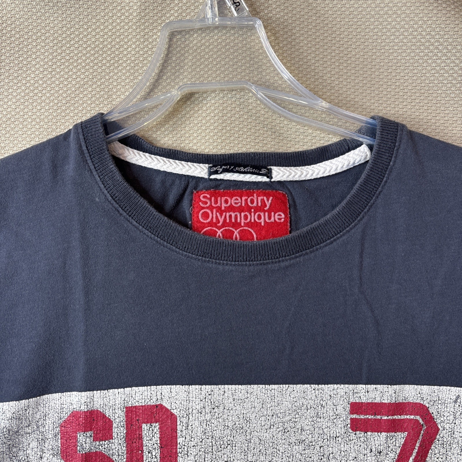 Superdry olynpique SD 7 Blue T-shirt in Medium Slim gallery