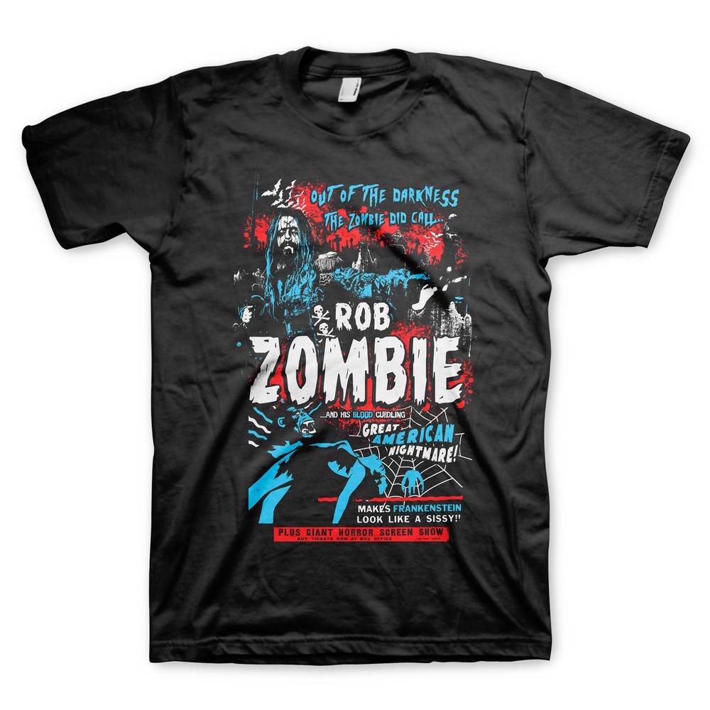 Authentic Rob Zombie Call T-Shirt S M L XL 2XL NEW