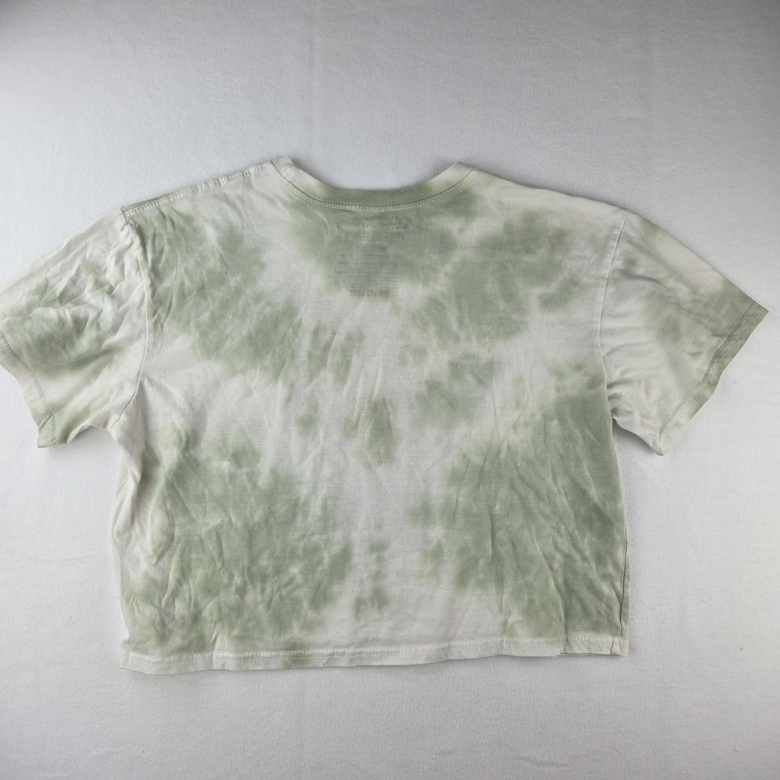 Bad Bunny Target Shirt Moscow Mule size Large Cropped Lime Green gallery