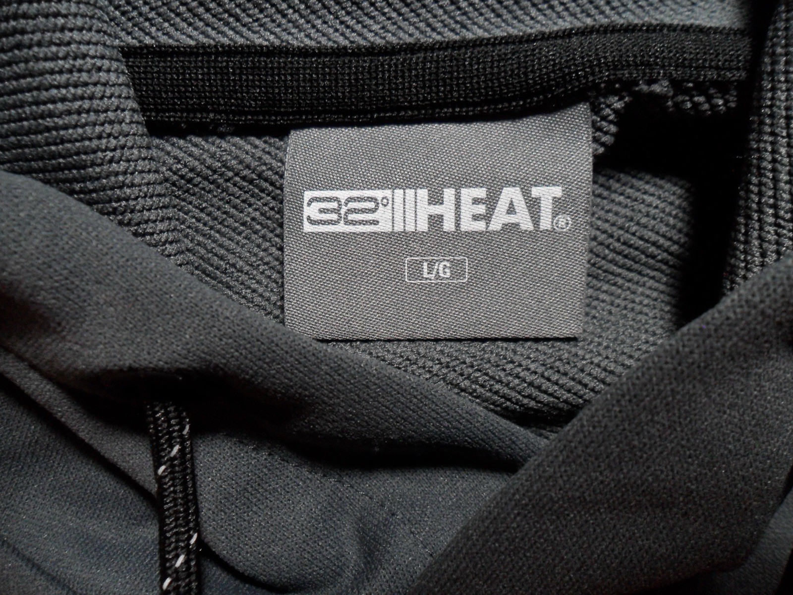 Large Dark Gray Active 100% Poly Sleeve Pocket 32 Degree Heat Brand Hoodie gallery