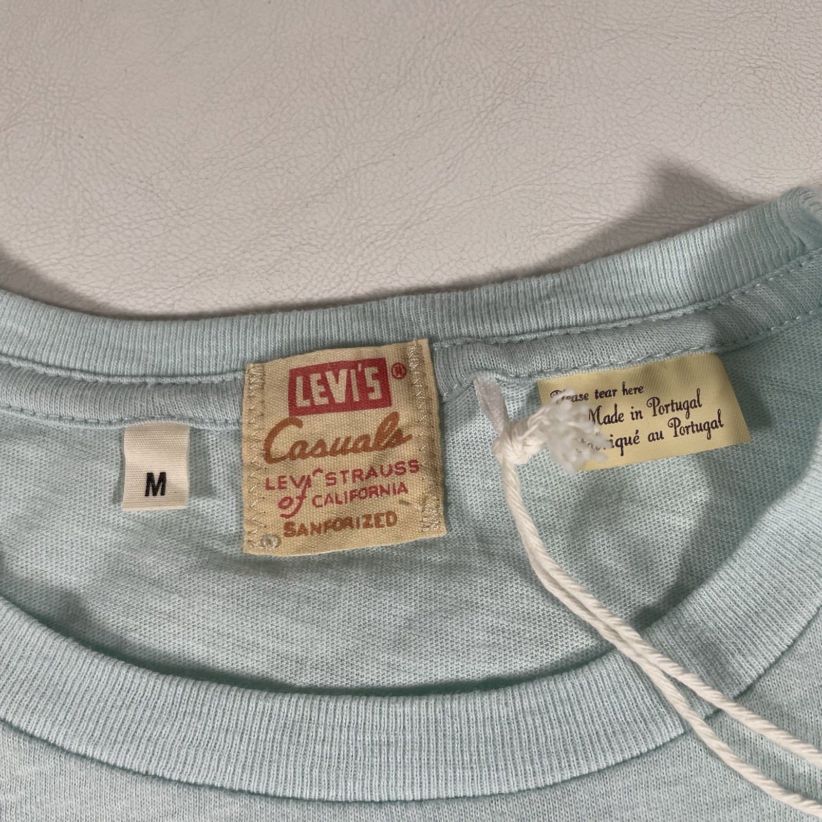 Levis Casuals Vintage Clothing Earth Day T Shirt M Graphic Print NWT 2021 Blue gallery