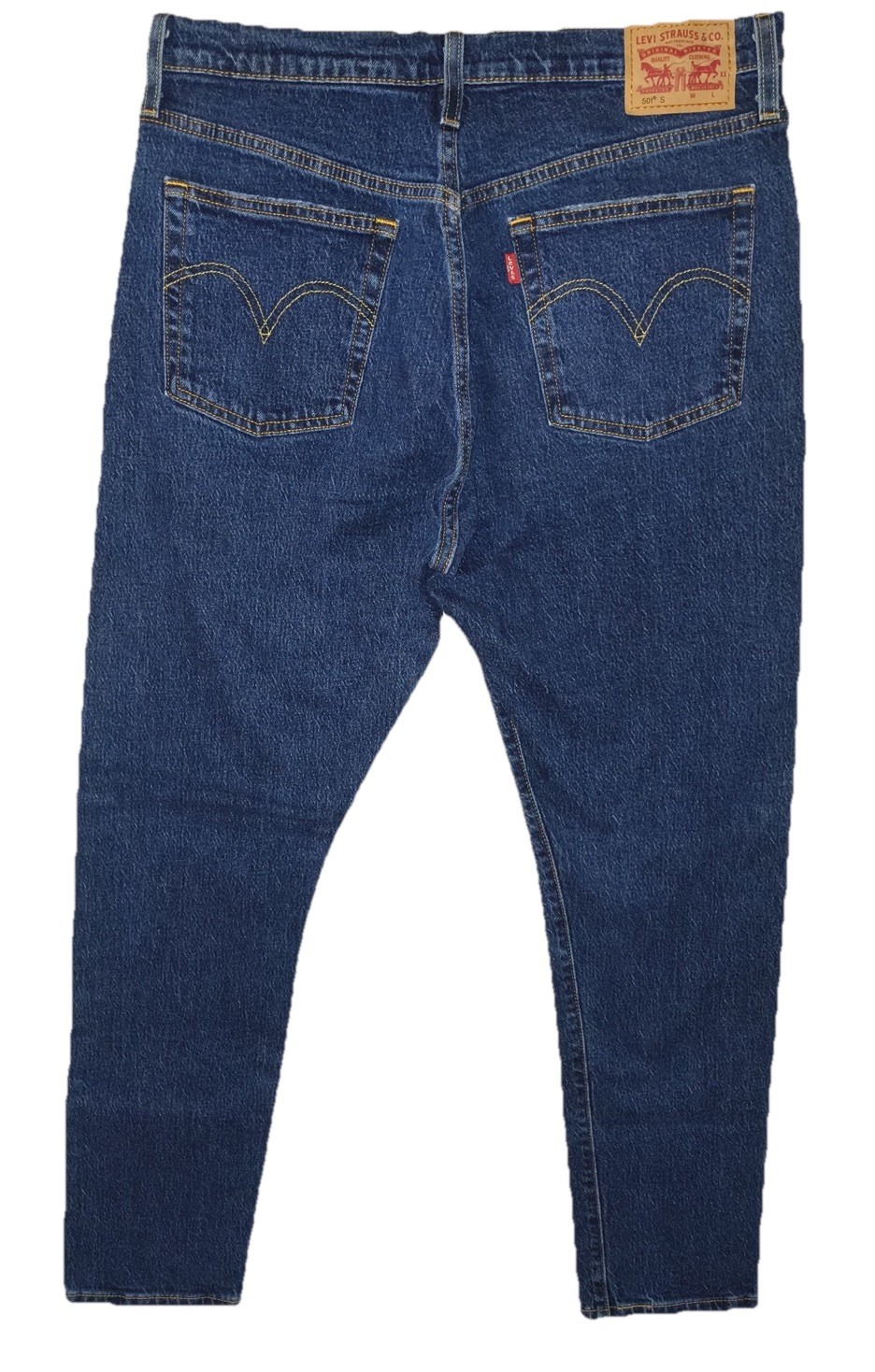 Levi's 501 Skinny Men’s Jean 32x30 Blue Denim size 32x30 gallery
