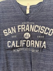 Tshirt Medium Light Fabric San Francisco Excellent Condition
