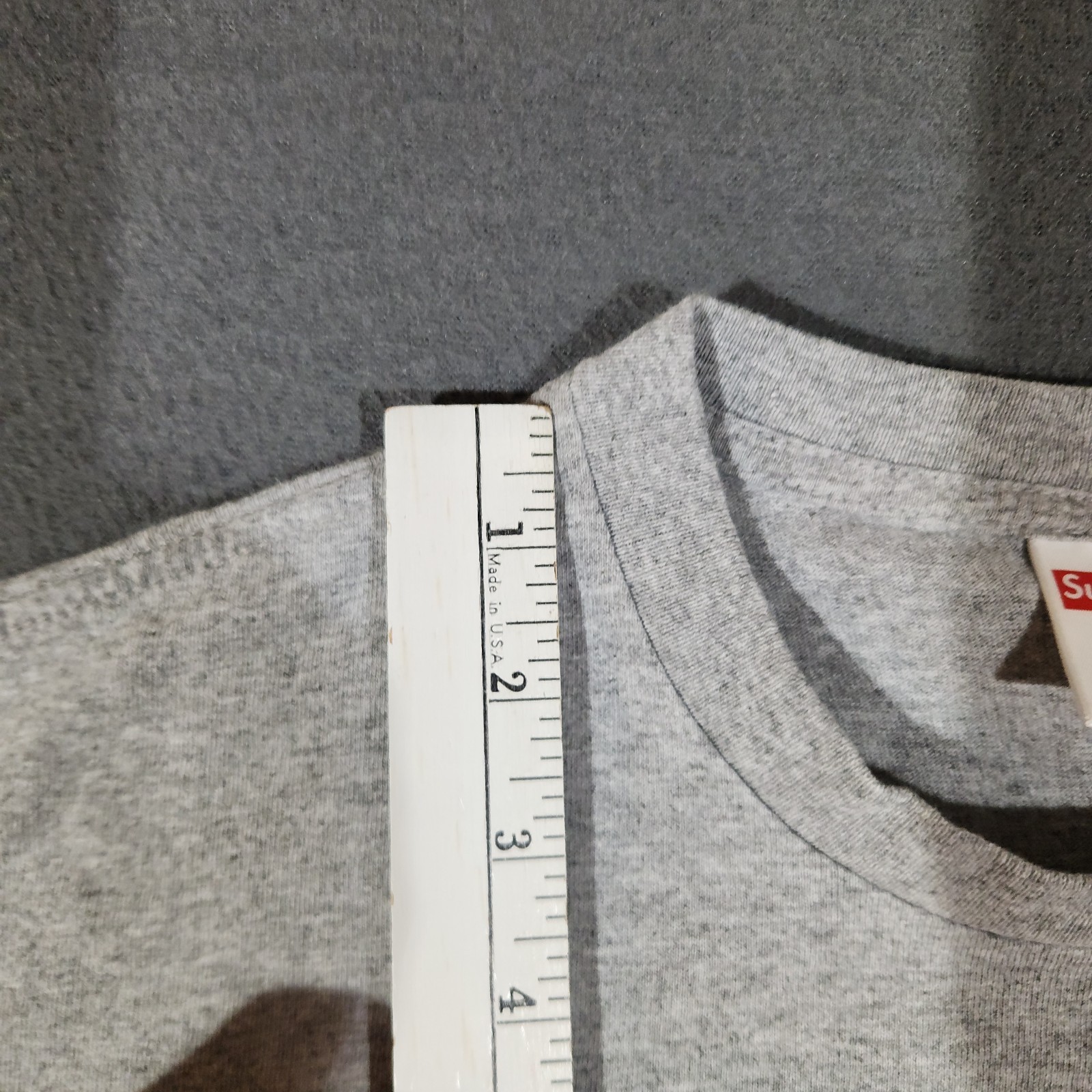 Supreme Nast Naz Shirt Mens Size Large Gray Streetwear Fashion gallery