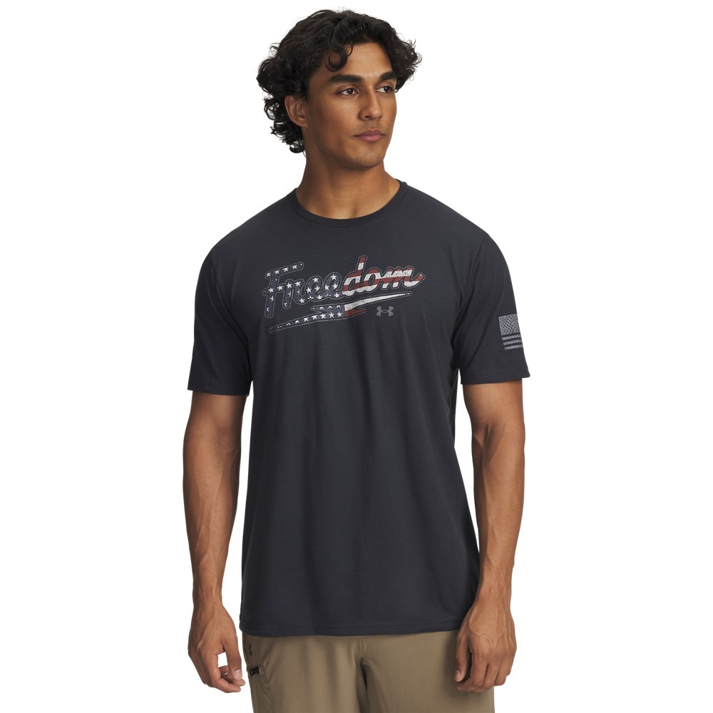Under Armour 6004106 Men's UA Freedom Verbiage Graphic Tee Short Sleeve T-Shirt gallery