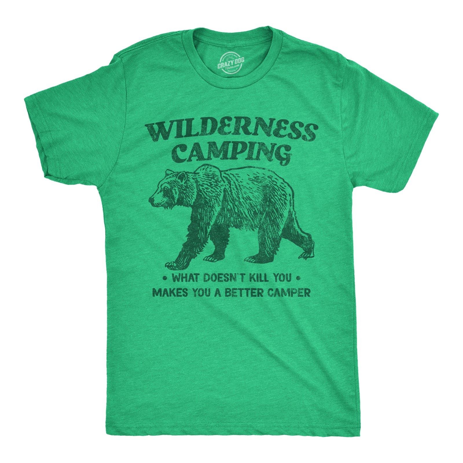 Mens Funny T Shirts Wilderness Camping Sarcastic Nature Graphic Novelty Tee for gallery