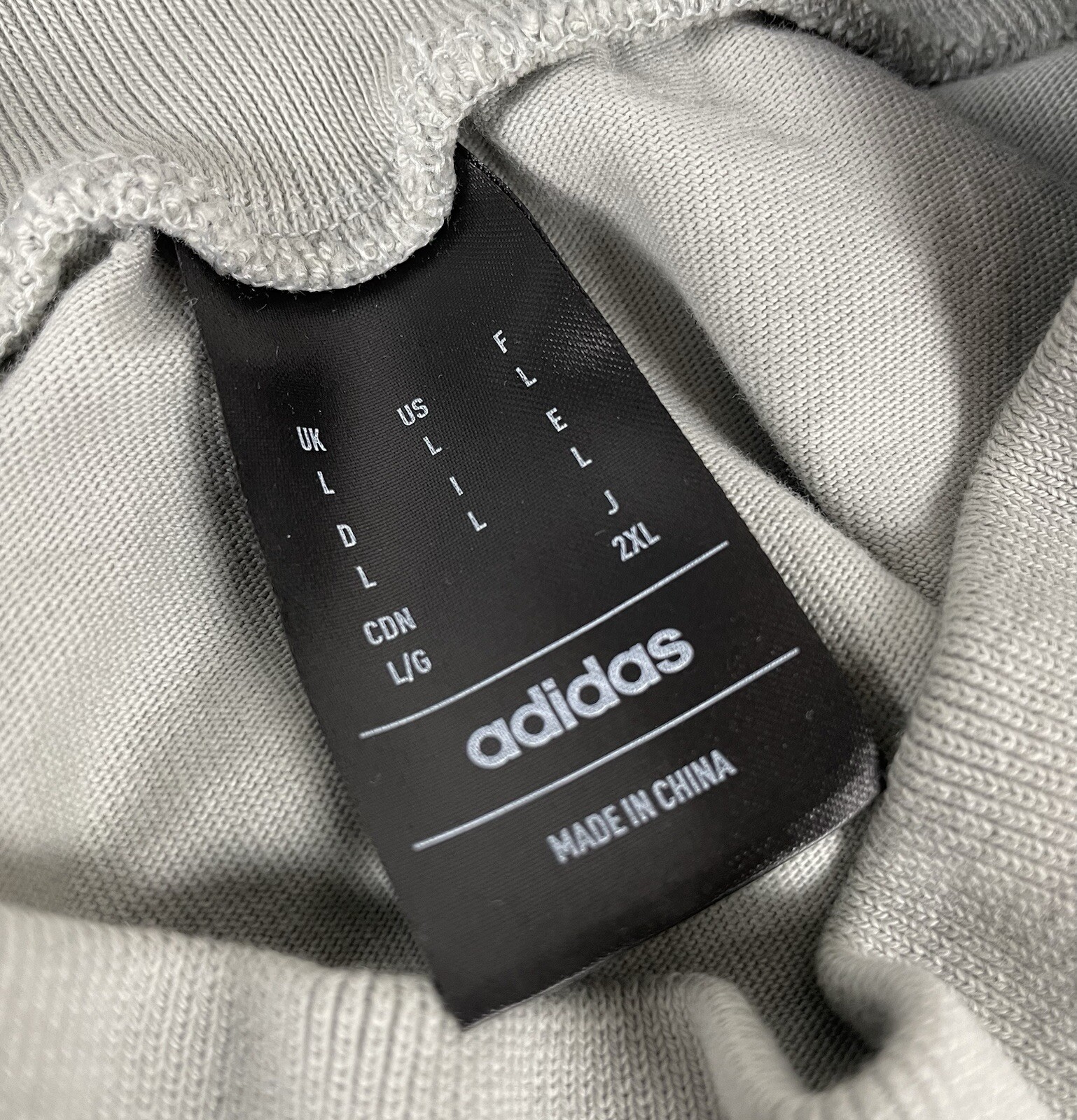 Adidas Basketball Mens Large Gray Mock Neck Long Sleeve Graphic T-Shirt L gallery