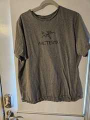 Arc’Teryx Men’s Gray Short Sleeve Tee Size XXL