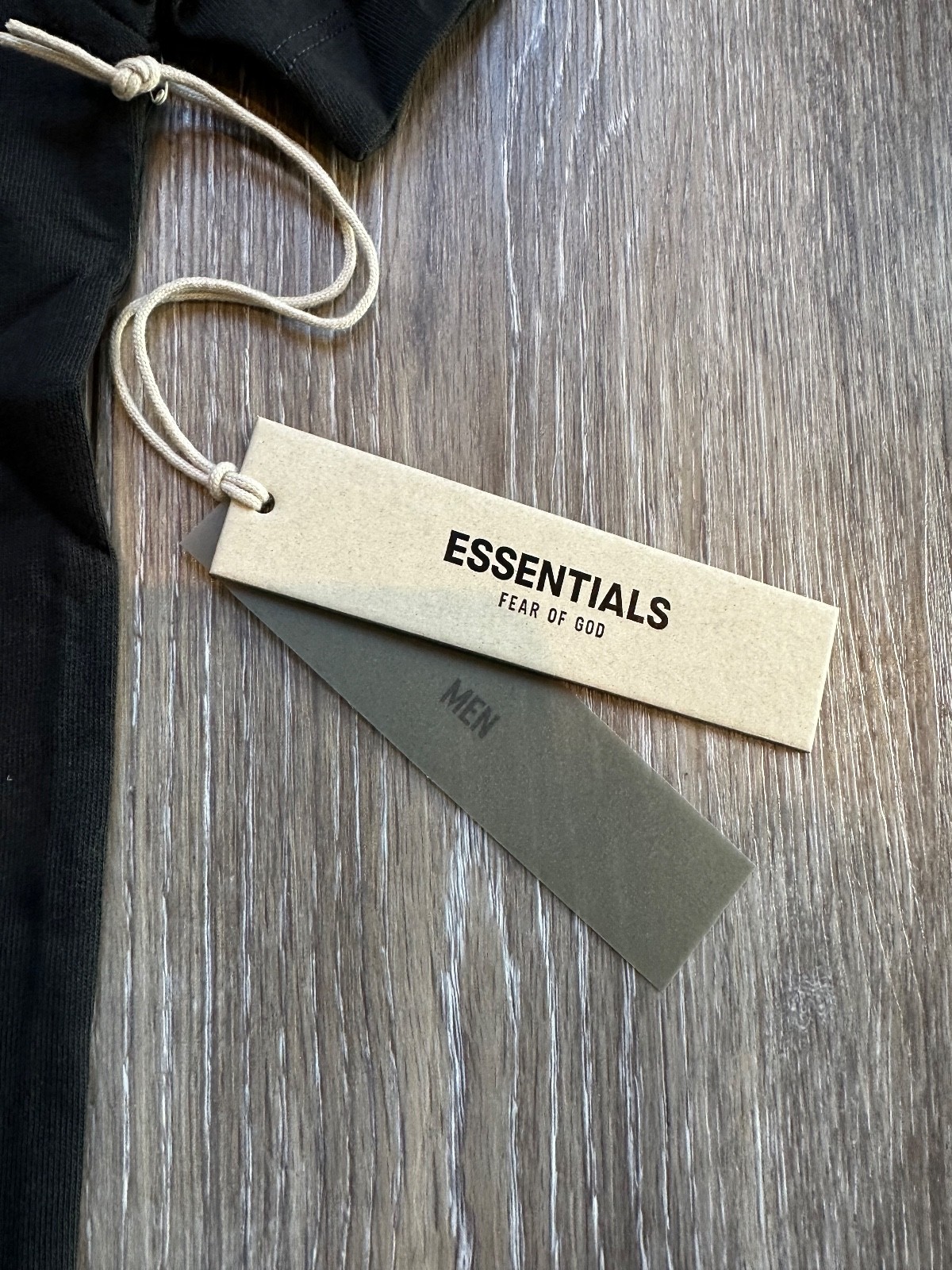 Fear of God Essentials Black Short Sleeve T-Shirt Sizes: XS-XL gallery