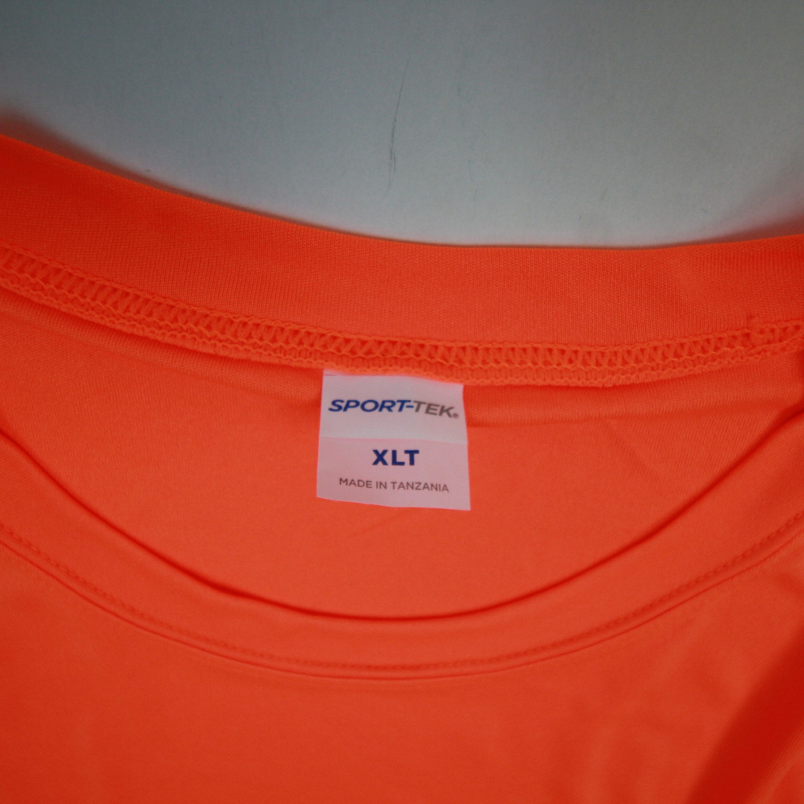Sport-Tek Short Sleeve Shirt Men's Orange New without Tags LT gallery