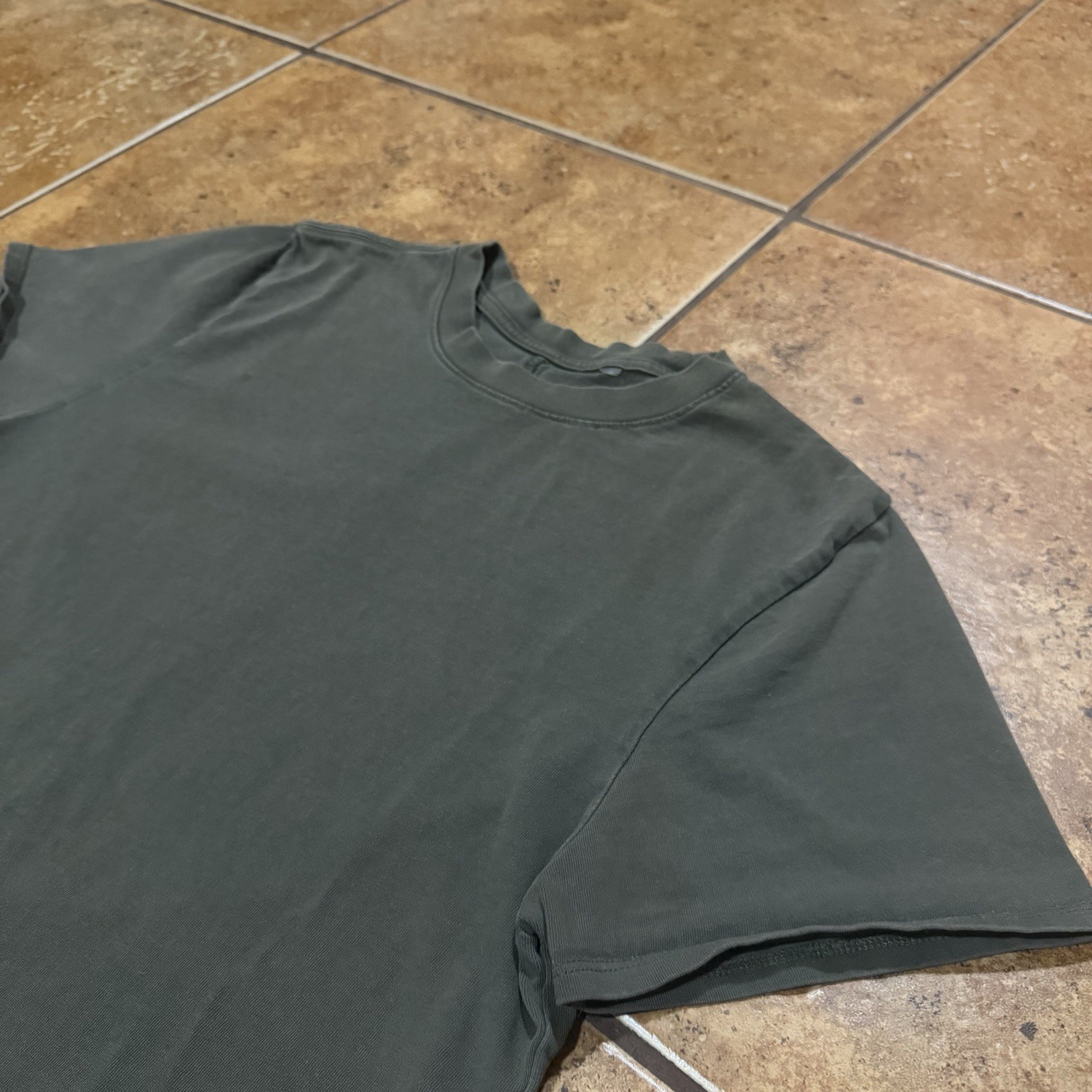 FOG Fear of God Collection One 2015-2016 Green Long Tee small Jerry Lorenzo gallery