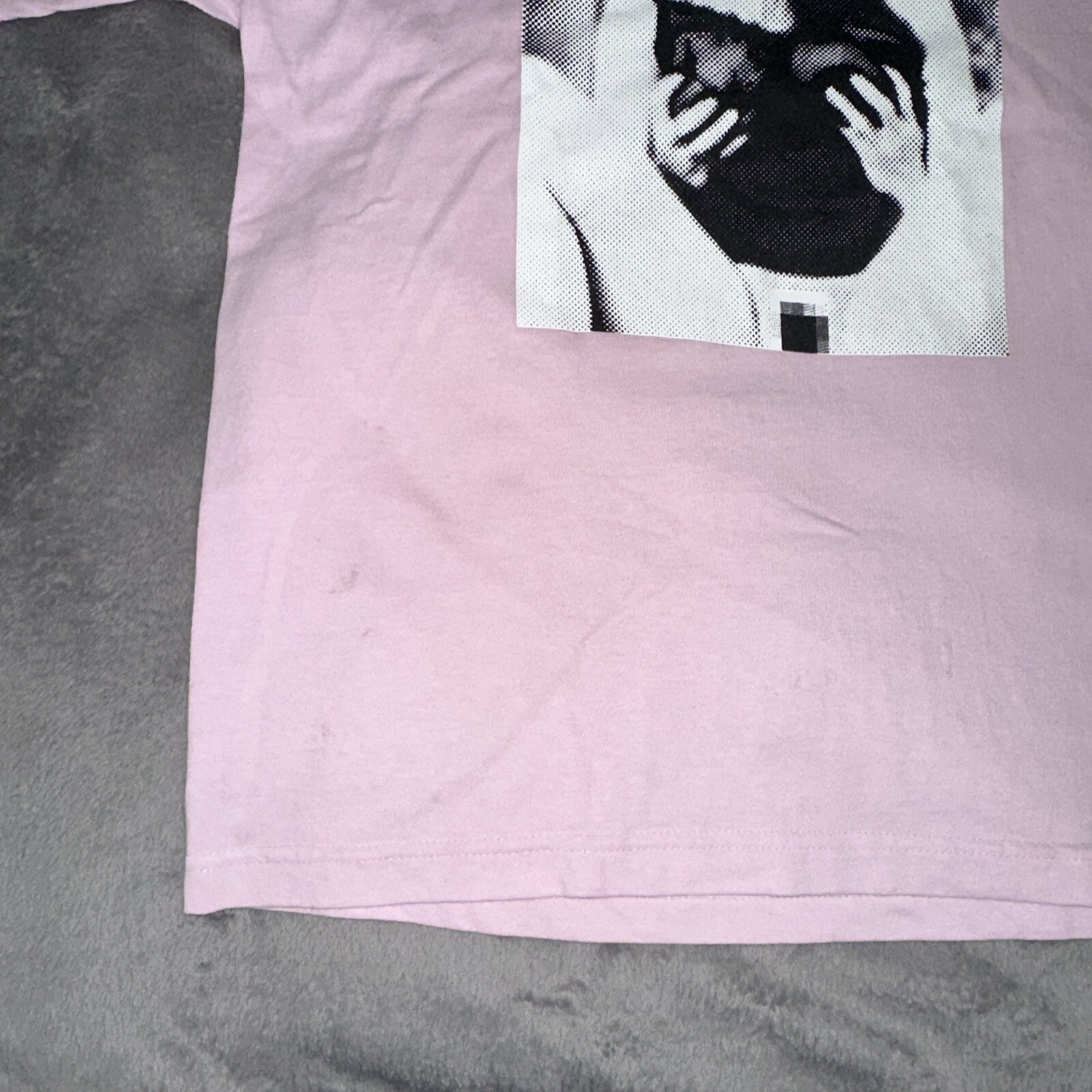 Richardson Anti Social Social Club Pink Shirt Mens Size XL ASSC Graphic gallery
