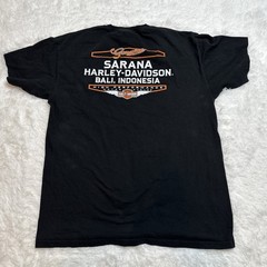 Harley Davidson Motorcycles Sarana Bali Indonesia Mens T-Shirt Large Black