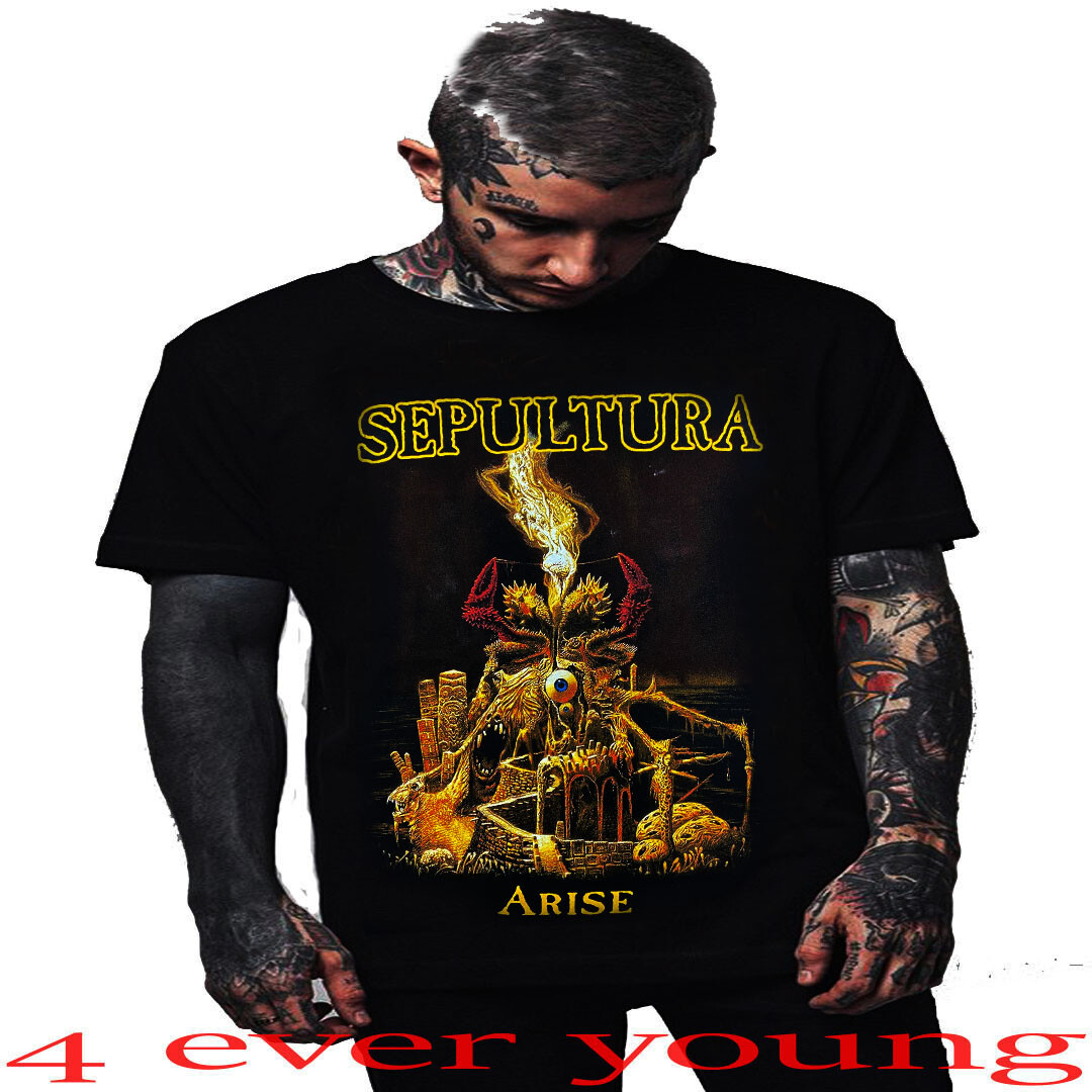 SEPULTURA ARISE HARD ROCK T SHIRTS MEN'S SIZES gallery