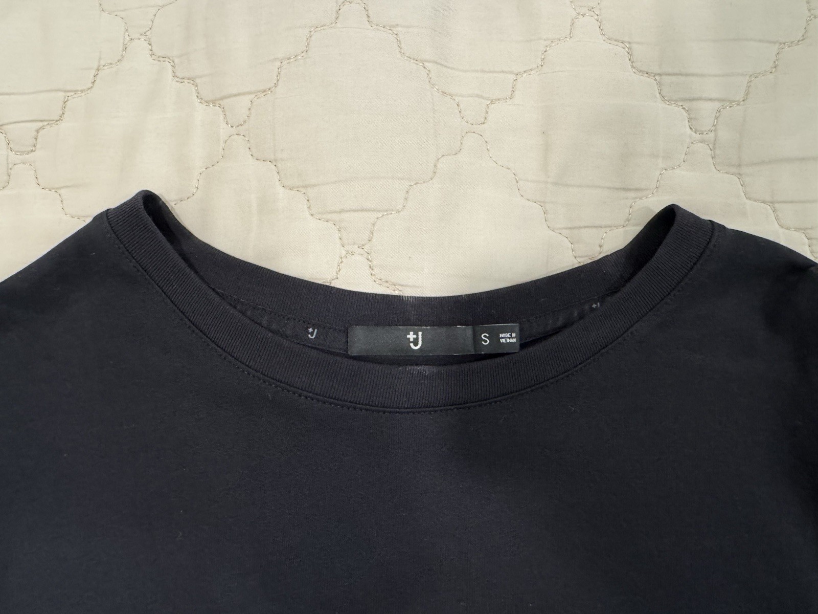 Uniqlo x Jil Sander +J Supima® Cotton Relaxed Fit T-Shirt Black Size Small gallery