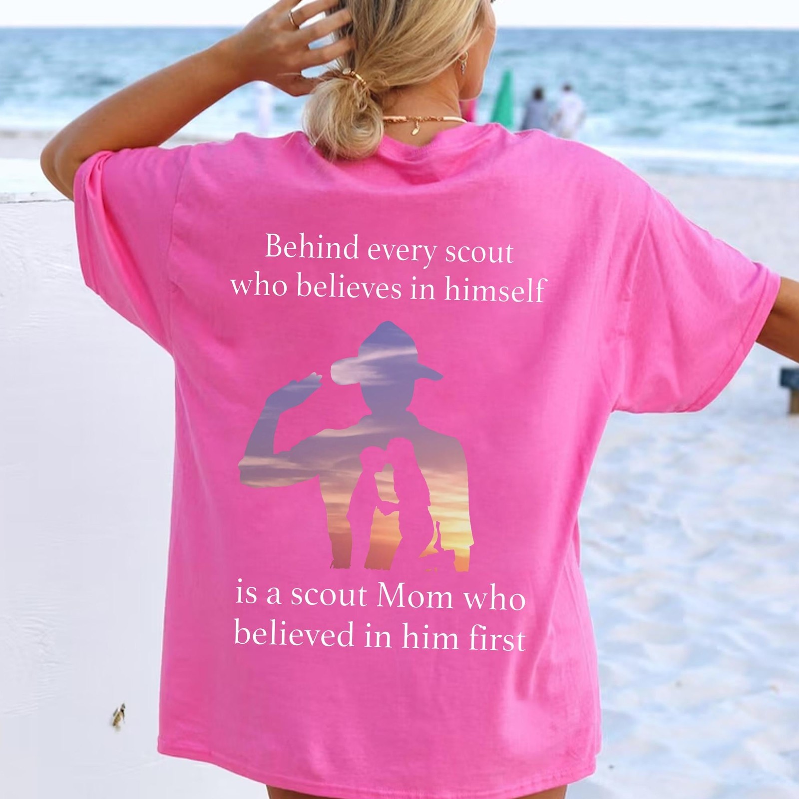 Scout Mom Shirt Inspirational Camping Tee Outdoor Adventure Gift gallery