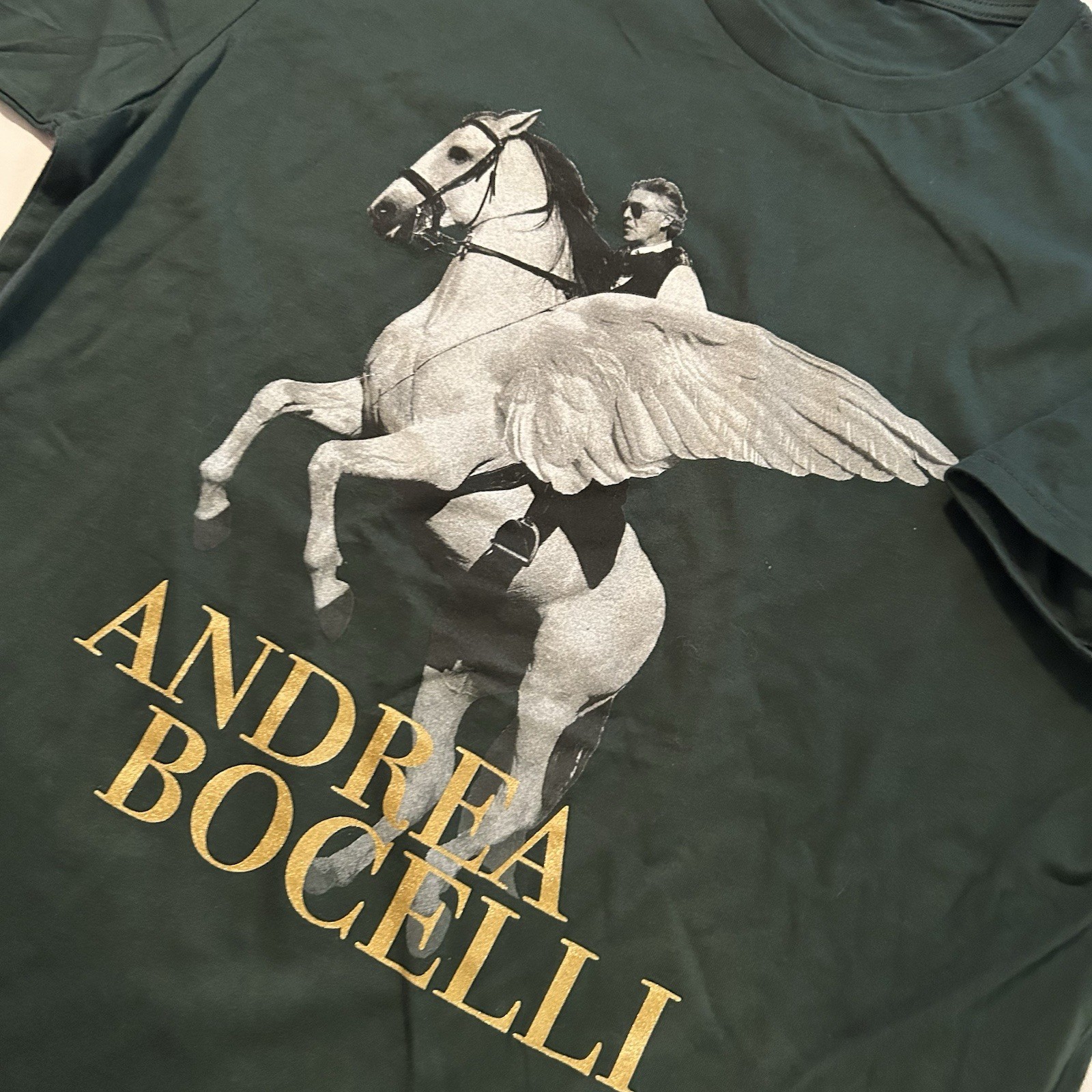 Andrea Bocelli Pegasus 30th Anniversary T-Shirt Size Large gallery