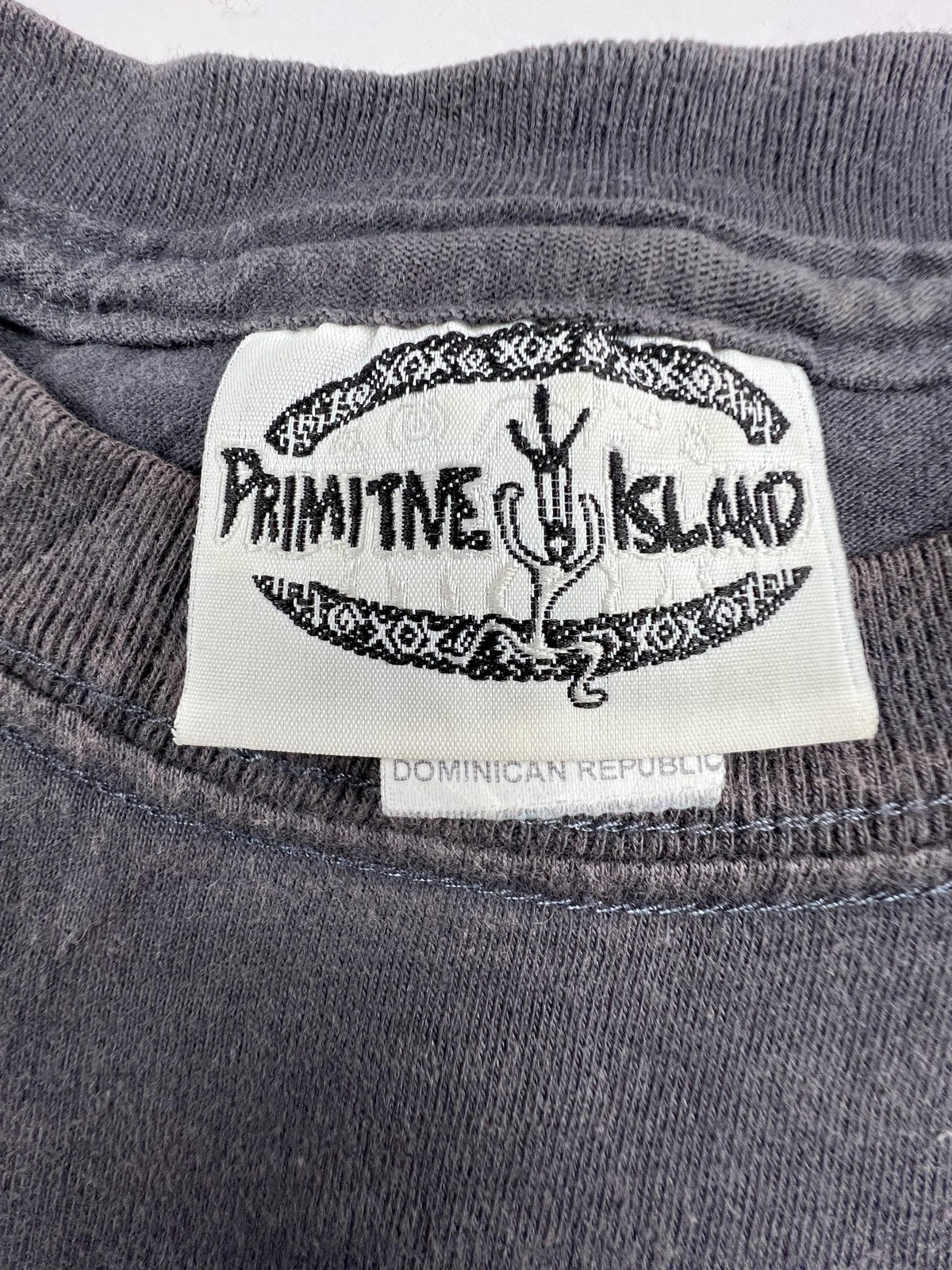 Primitive Island Shirt Mens Large Black Puerto Plata Lizard Graphic Tee Souvenir gallery
