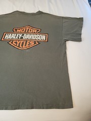 Vintage 1996 HARLEY DAVIDSON Single Stitch Official T-shirt size XL