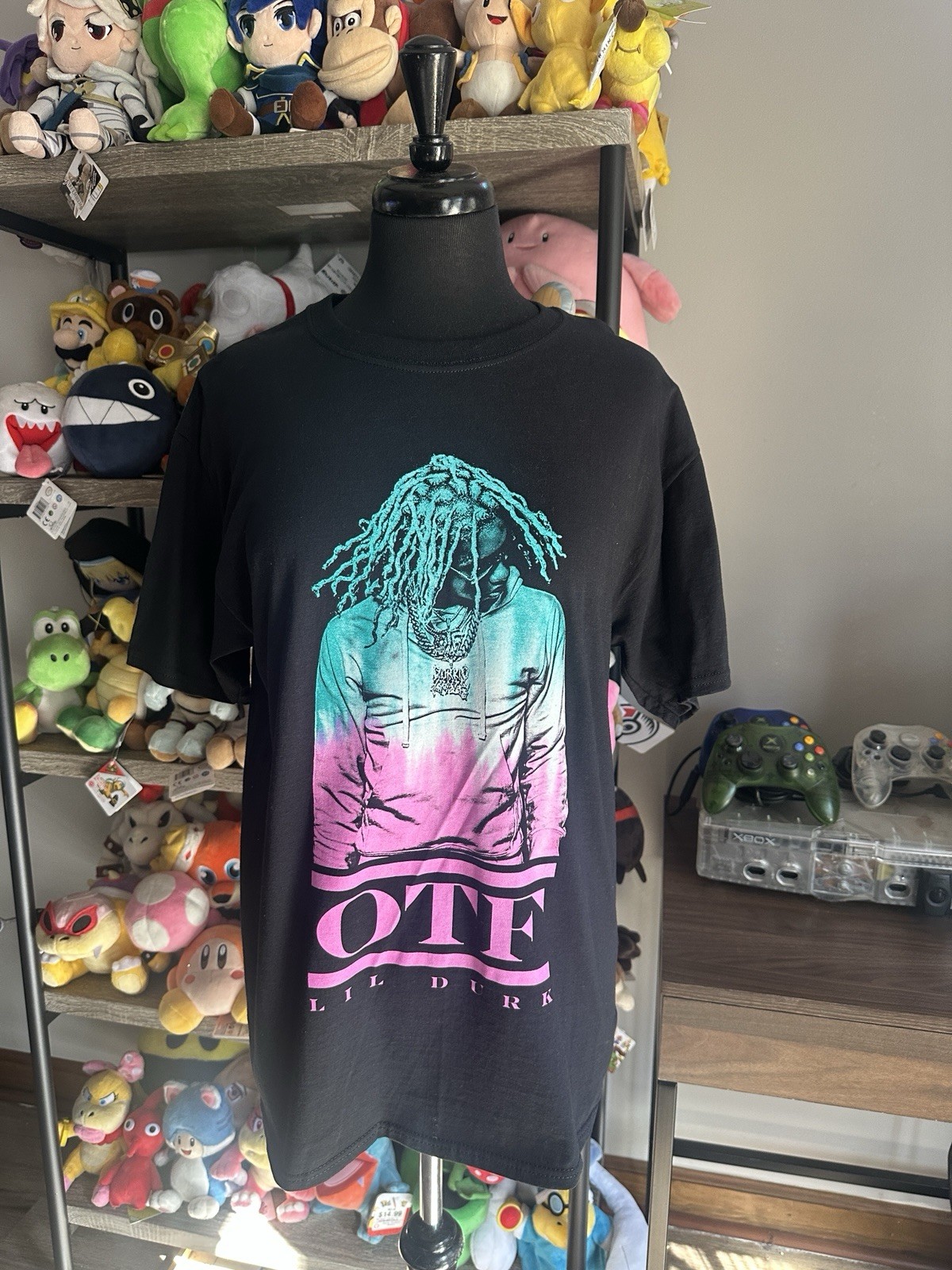 Lil Durk OTF Graphic T-shirt Men M Black Short Sleeve Rap Music Merch NWT gallery