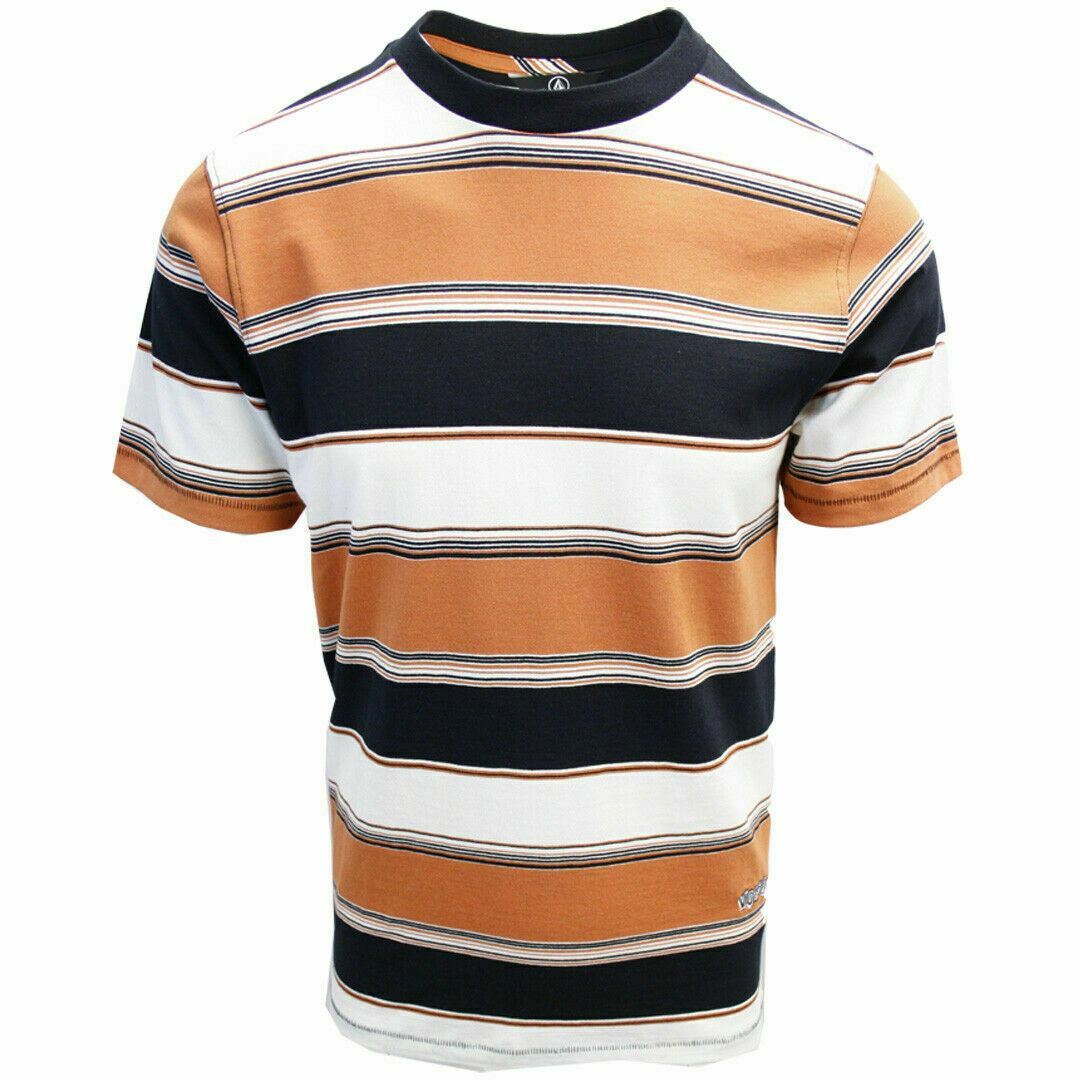 Volcom Men's Burnt Orange Chromatic Crew S/S T-Shirt (S02) gallery