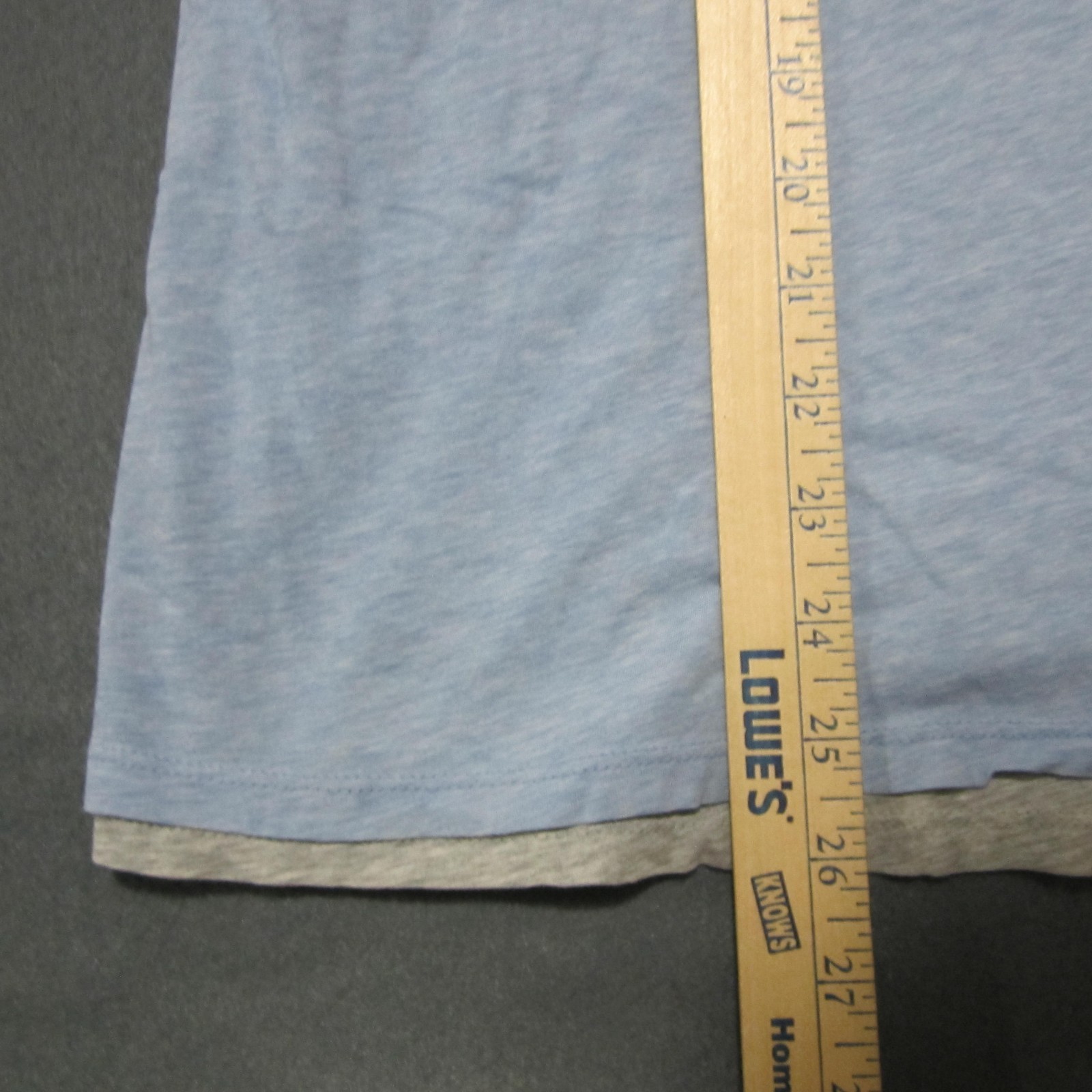 Vince Button Collar Shirt Mens M Light Blue Double Layered Pima Cotton SS gallery