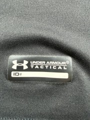 Under Armor Tactical Shirt Short Sleeve Black Loose HeatGear Wicking Mens L