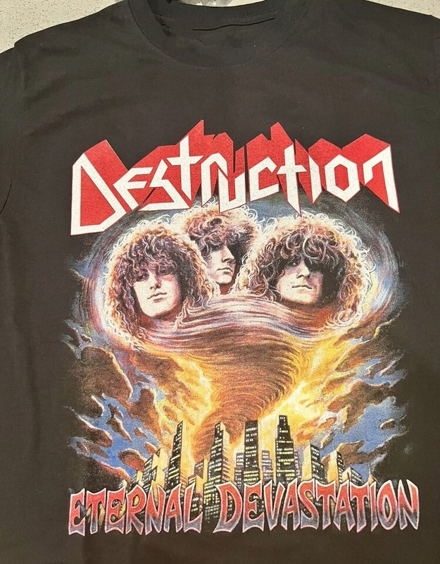 Rare Destruction Eternal Devastation Album All Size S to 5XL T shirt GC1864