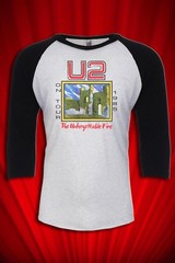 Unforgettable Fire 1985 Tour JERSEY T-SHIRT FREE SHIP USA Joshua Tree