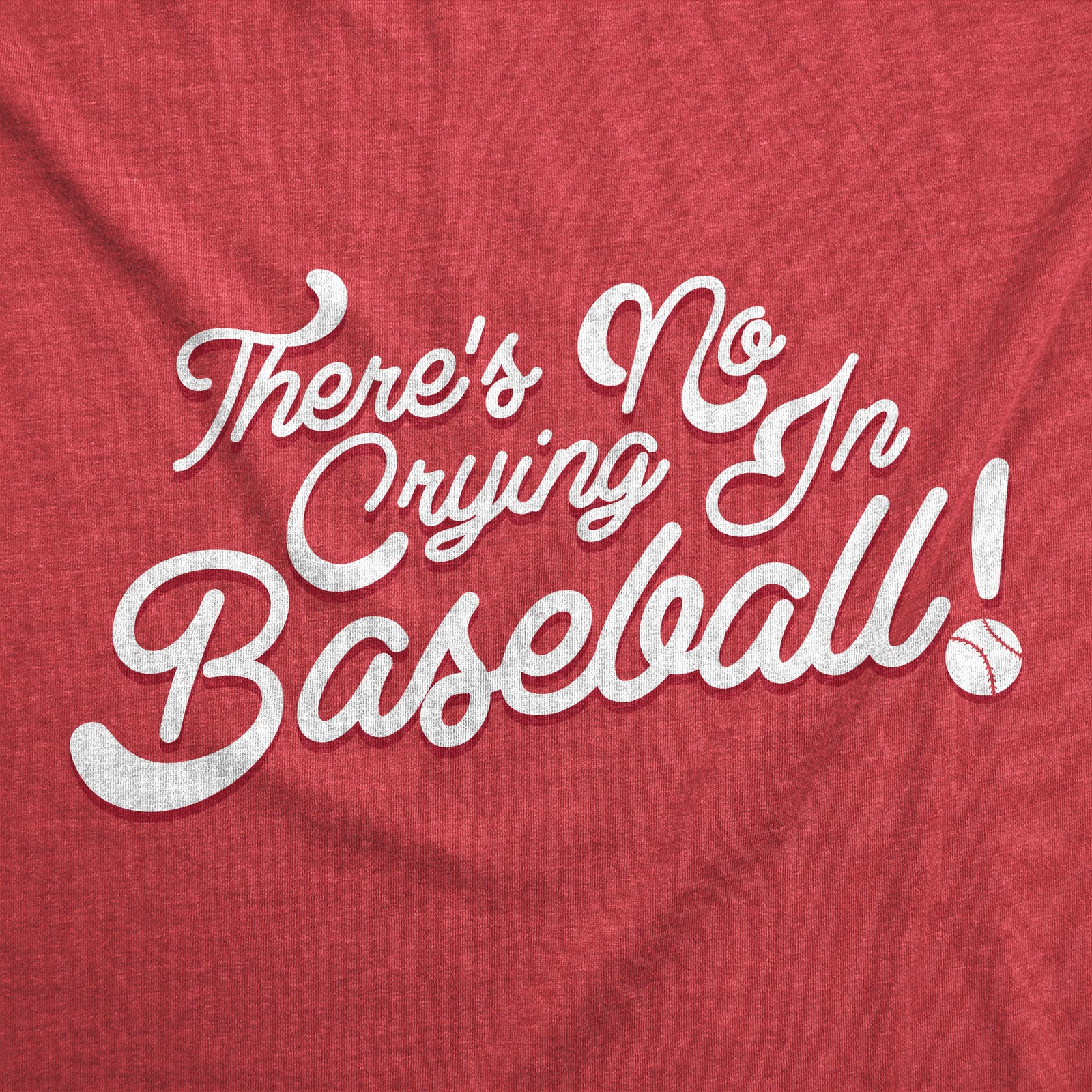 No Crying In Baseball T Shirt Funny 80s Shirts Retro Sports League Tee gallery