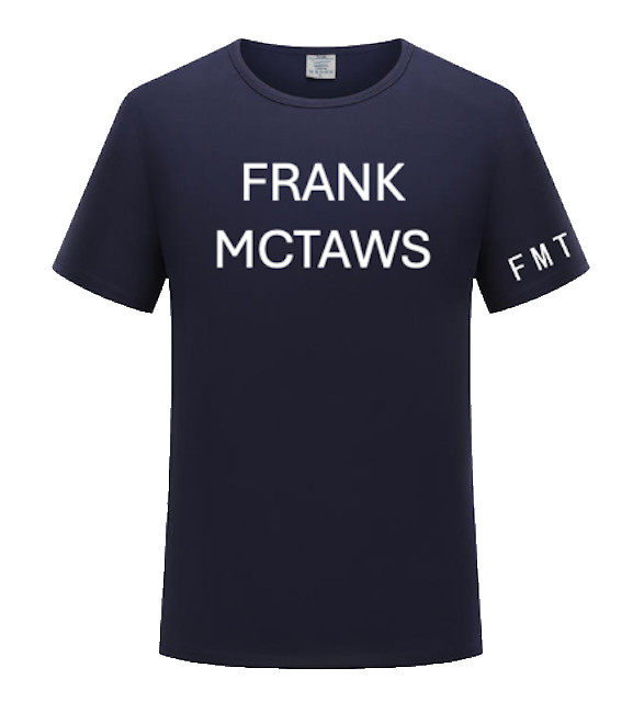 FRANK MCTAWS Unisex Short Sleeve Crew Neck Graphic Logo T-Shirt gallery