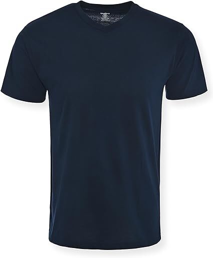 Studio 3 Men's V-Neck Tee Shirt 4-Pack - Stylish Comfortable Sz S, M, L, XL, 2XL gallery