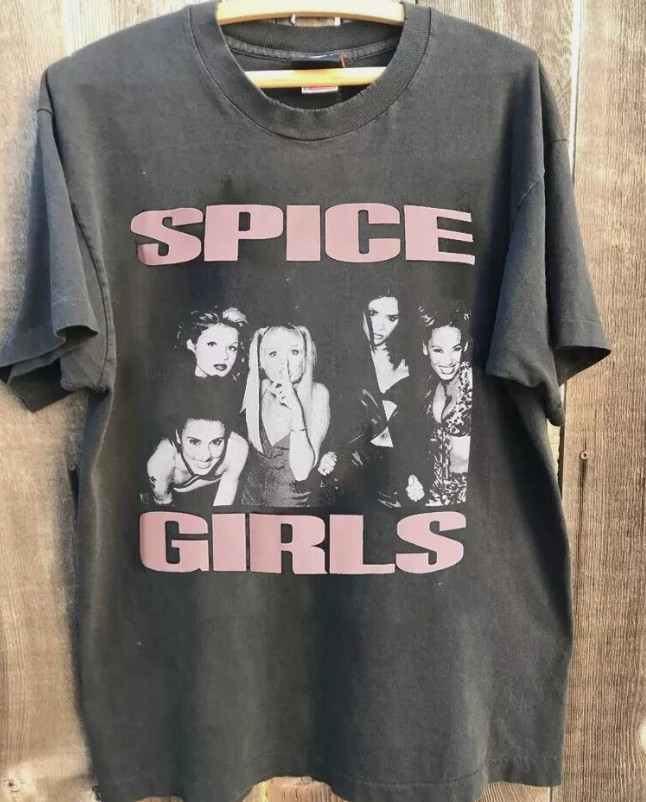 Spice Girls Band Shirt, Spice Girls Gift For Fan Charcoal Color Unisex Tshirt gallery