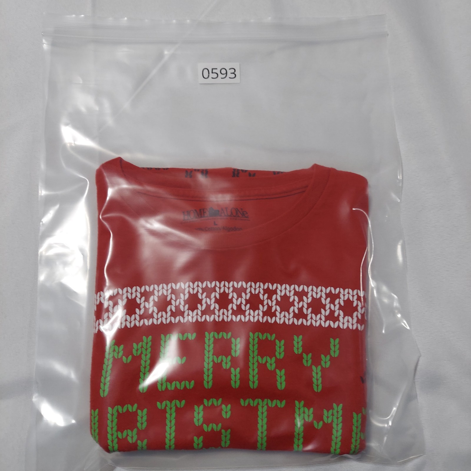 Home Alone Merry Christmas Ya Filthy Animal T-Shirt Mens Large Red Holiday Tee gallery