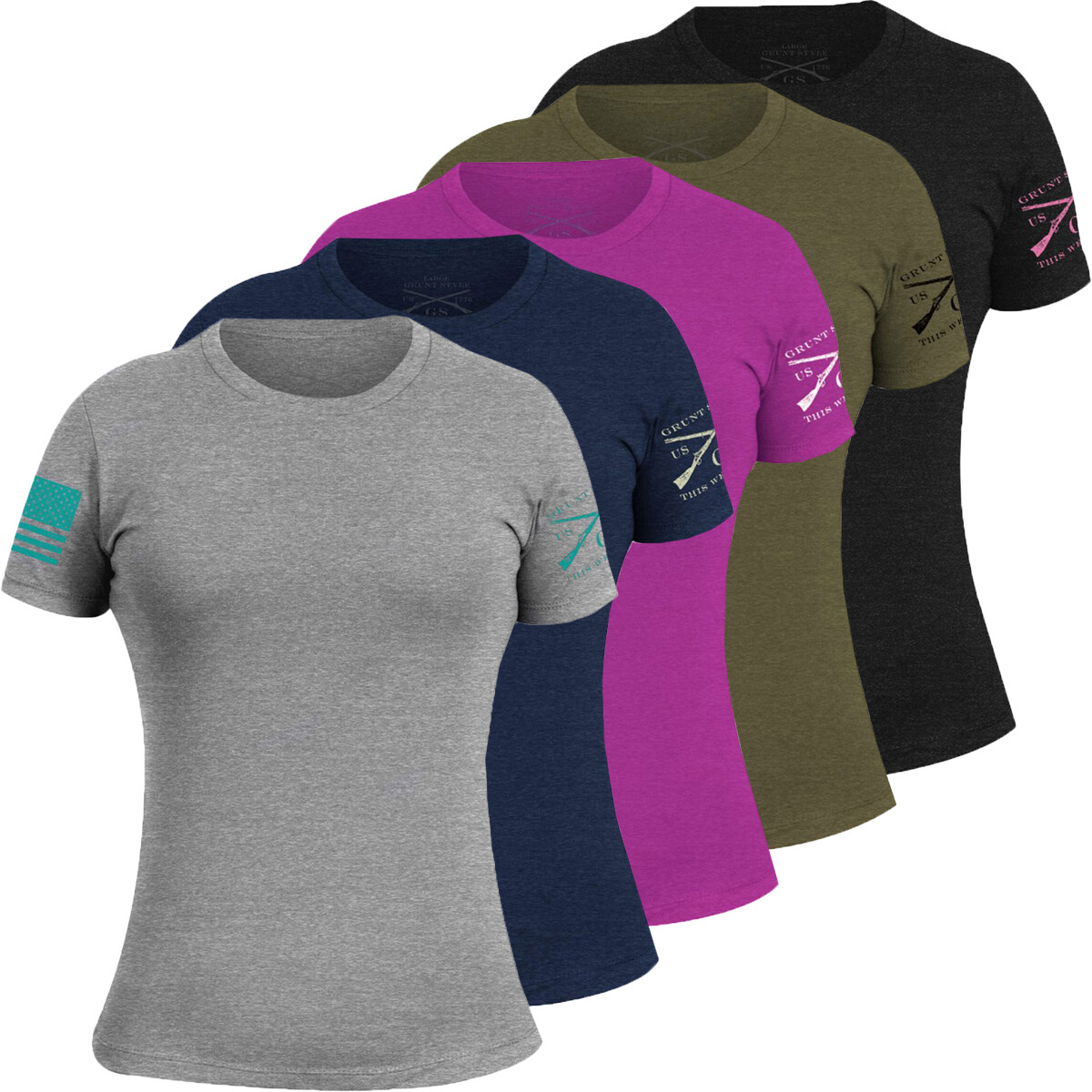 Grunt Style Women's Basic Crewneck T-Shirt gallery