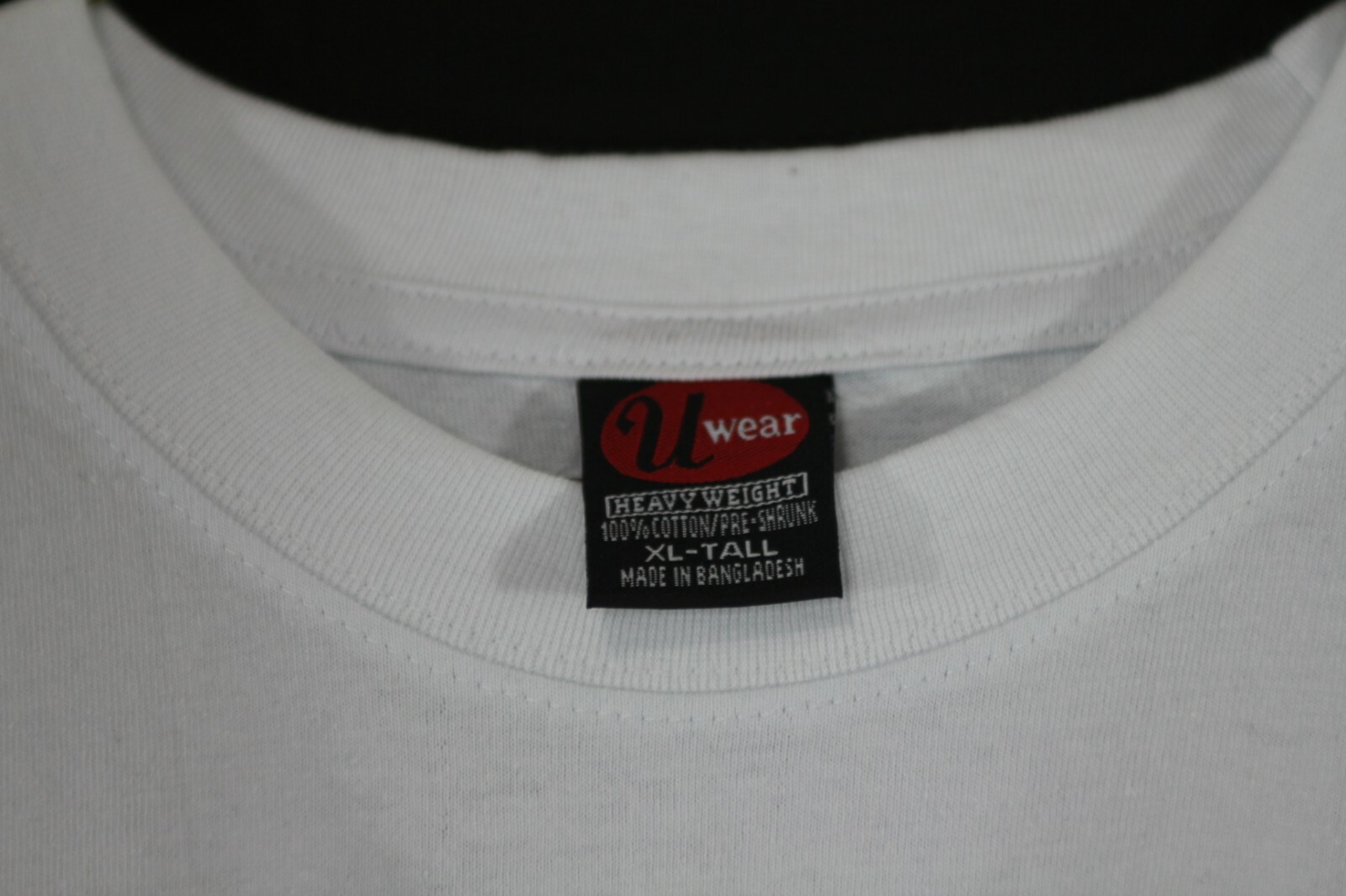 Big and Tall Men Heavy Weight Plain T-shirts S/S Cotton White XLT-5XLT gallery