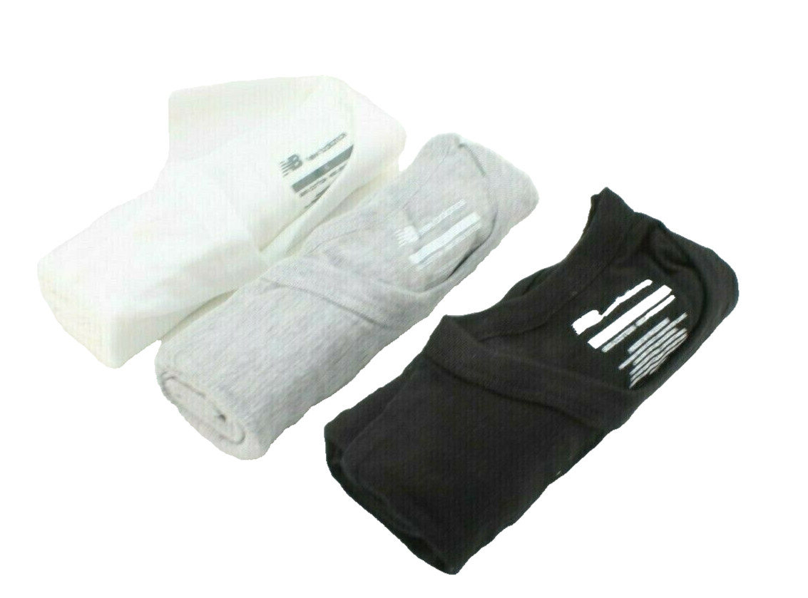 NEW BALANCE Size S (34-36) 3-Pk Classic Fit Crew Neck Men's T-shirts MSRP $40 gallery