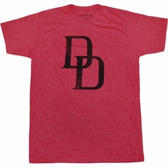 Official Daredevil Distressed DD Logo T-Shirt
