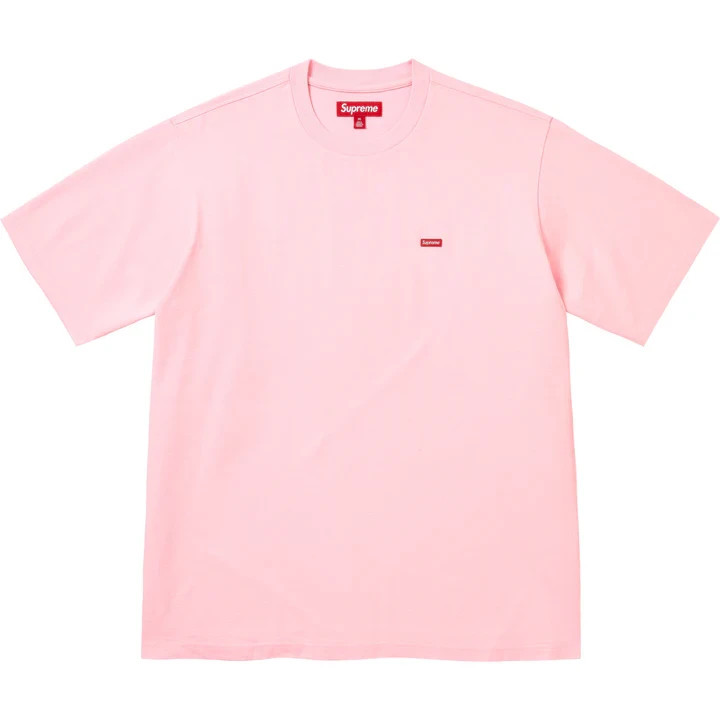 SS26 Supreme Small Box Tee Pink SIZE MEDIUM (IN HAND)