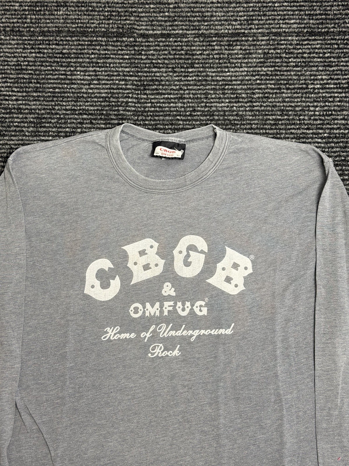 Vintage CBGB Shirt Men L See Measurements Underground Punk Rock NYC Made In USA gallery