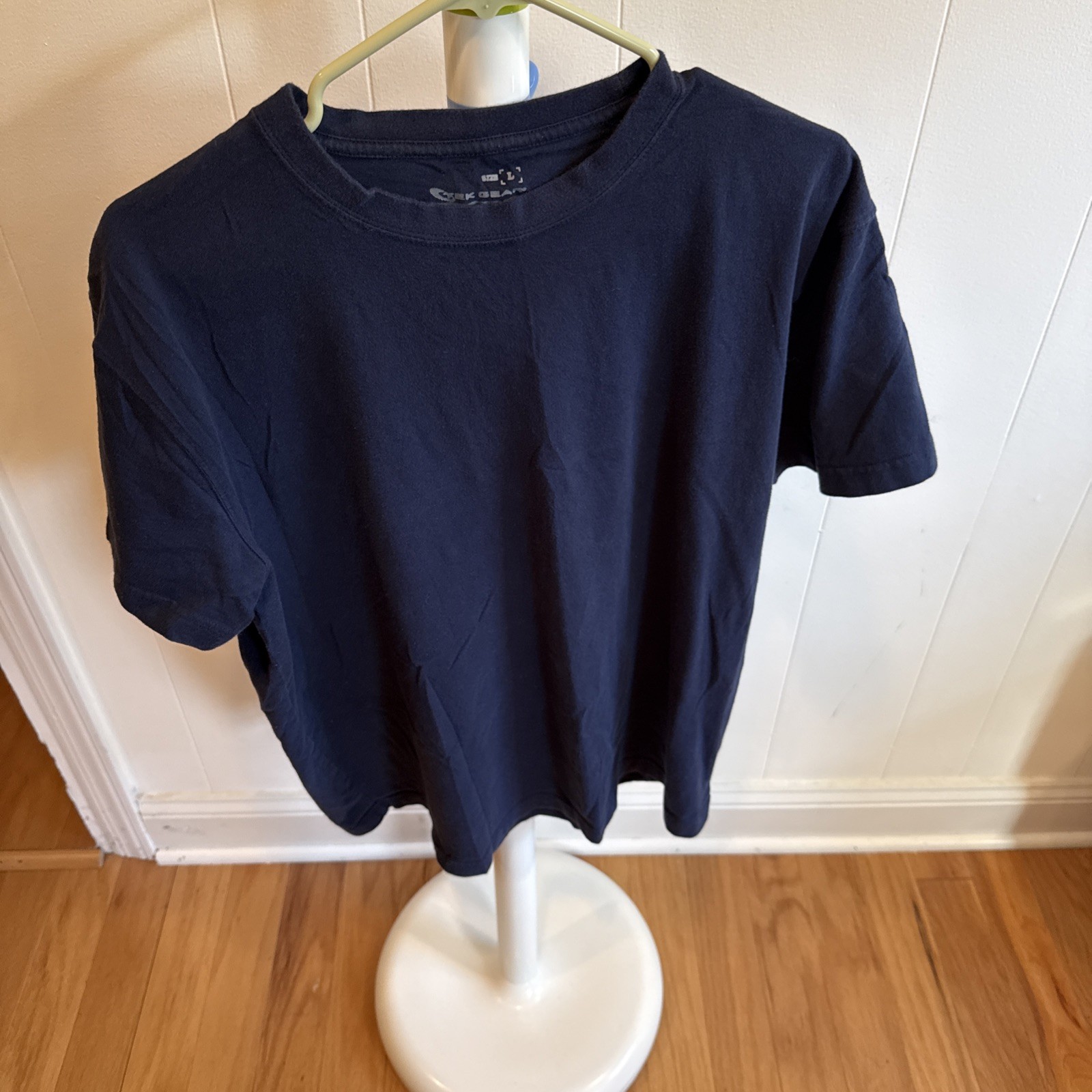 Tek Gear Men’s Blue Cotton T-Shirt – Size L