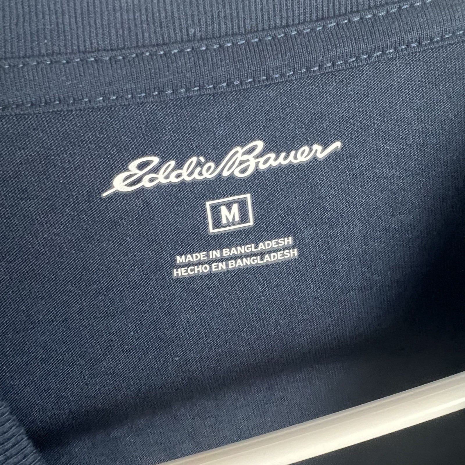 Eddie Bauer Short Sleeve T-Shirt Mens M Medium Dark Blue New With Tags gallery