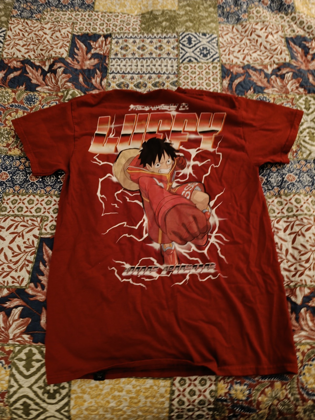 Dim Mak One Piece Red Luffy Tshirt Mens Medium gallery